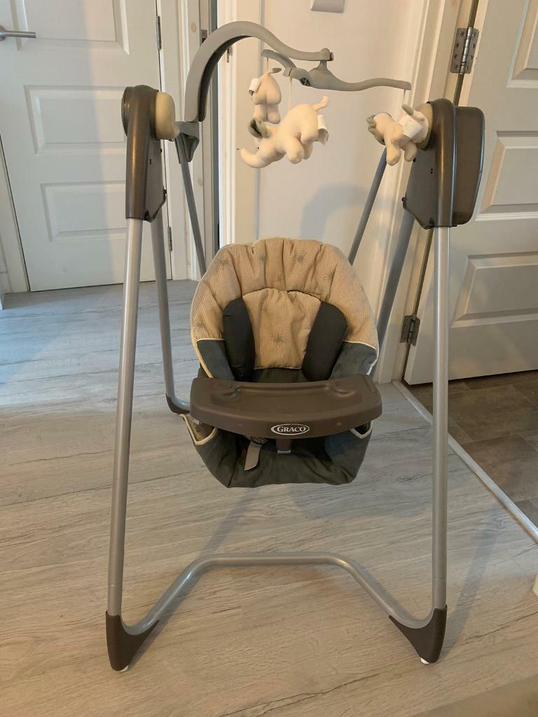 graco two in one swing